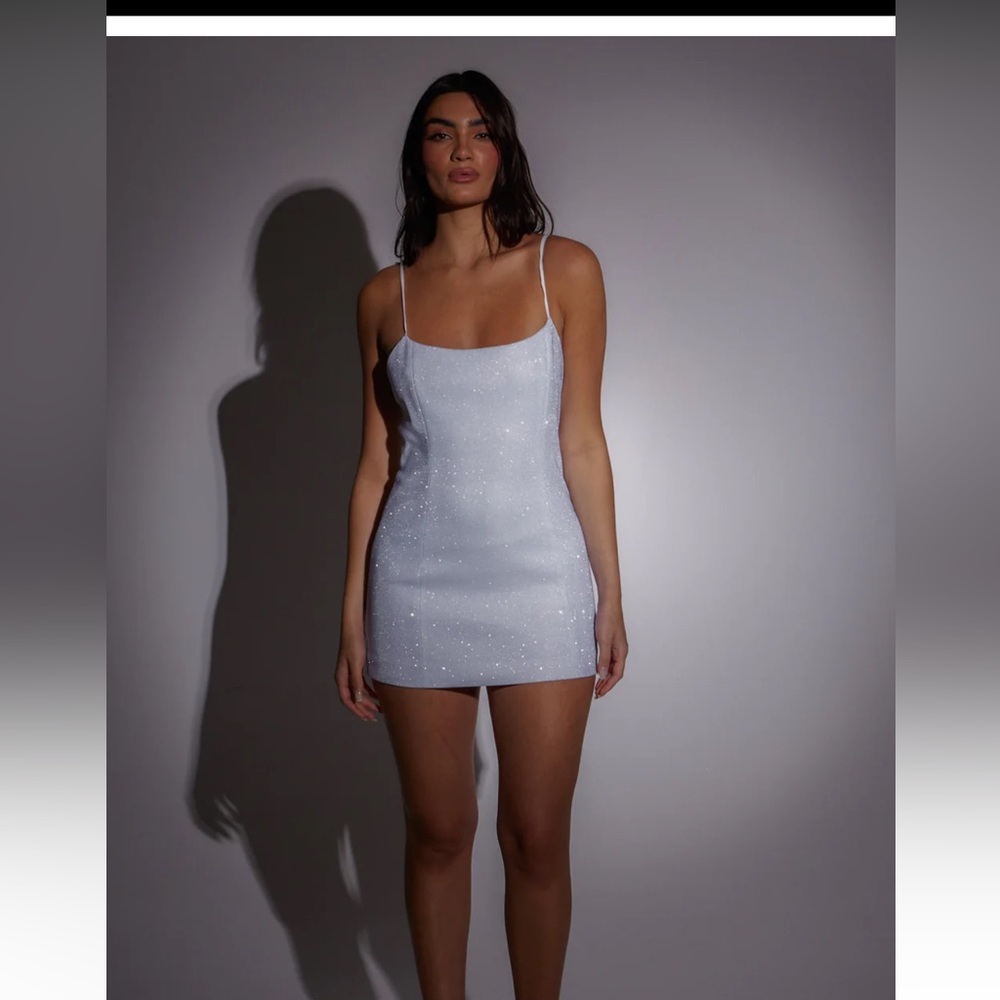 SLA the label white Lyra Dress